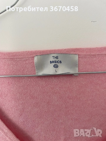 Мека розова блузка свободна кройка, снимка 3 - Блузи с дълъг ръкав и пуловери - 53722192