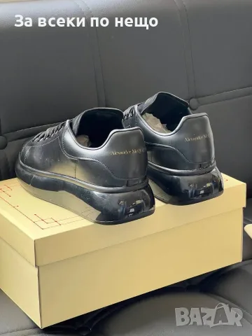 Alexander McQueen Мъжки Черни Маратонки👟Мъжки Спортни Обувки👟Сникърси Код SEM-635, снимка 3 - Маратонки - 55904062