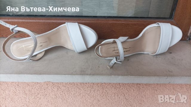 Дамски сандали 37 номер естествена кожа , снимка 5 - Дамски обувки на ток - 41382189