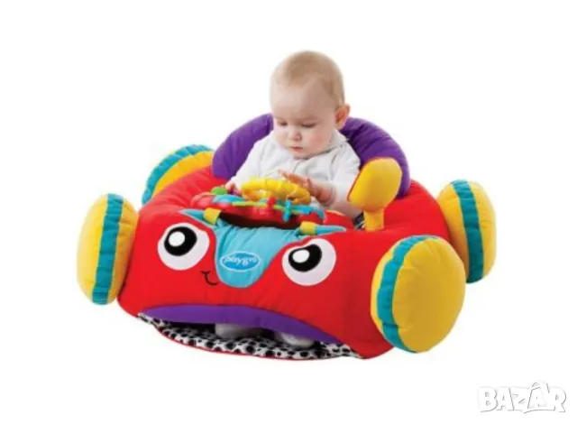 Playgro Игрален център със светлини и звуци ПЛЮШЕНА КОЛА, снимка 2 - Образователни игри - 50261370