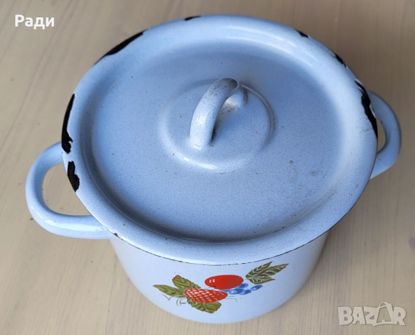 Tенджери емайлирани огнеупорни 3 - 5 литра тенджера, снимка 13 - Съдове за готвене - 29891905