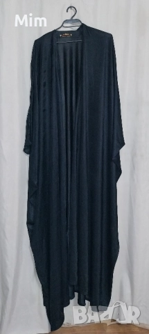 4XL Черен свободен халат за едра дама , снимка 3 - Нощници - 52059115