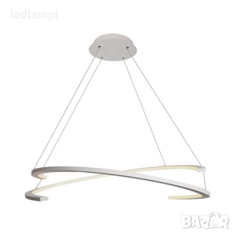 LED Полилей 48W Бял Димиране Топло Бяла Светлина