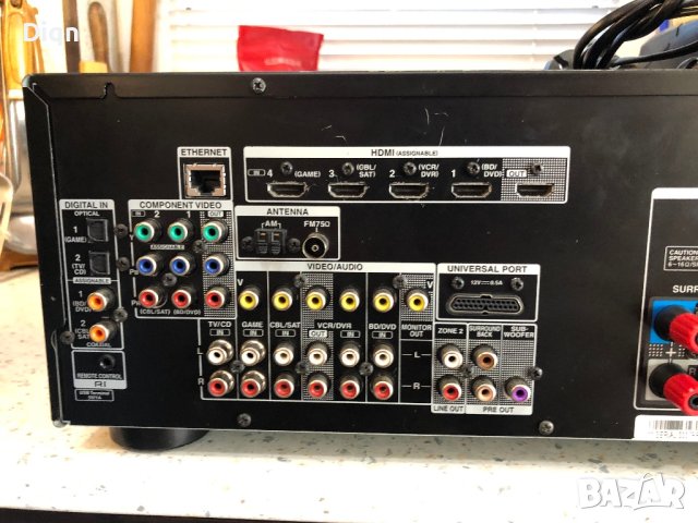 Onkyo TX-NR509, снимка 10 - Ресийвъри, усилватели, смесителни пултове - 42733878