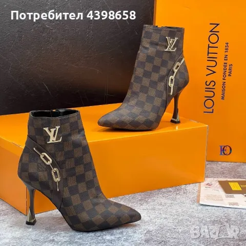 Токчета Louis Vuitton, снимка 1 - Дамски обувки на ток - 49316289