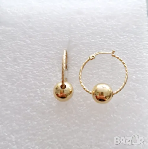 Дамски златни обеци , снимка 9 - Обеци - 47498689