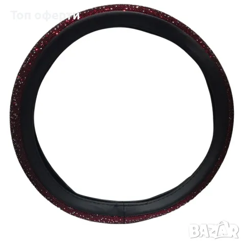 Калъф за волан М 38см - STW05B черен, червен/ черен, бял, снимка 8 - Аксесоари и консумативи - 48651564
