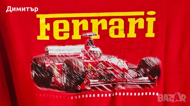 Оригинална тениска на Ferrari 1999 formula 1 рали speed f1 XXL hot wheels car race, снимка 7 - Тениски - 53491223