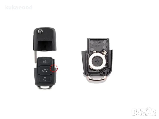 Кутийка за ключ за VW Jetta A5, снимка 4 - Части - 47591328