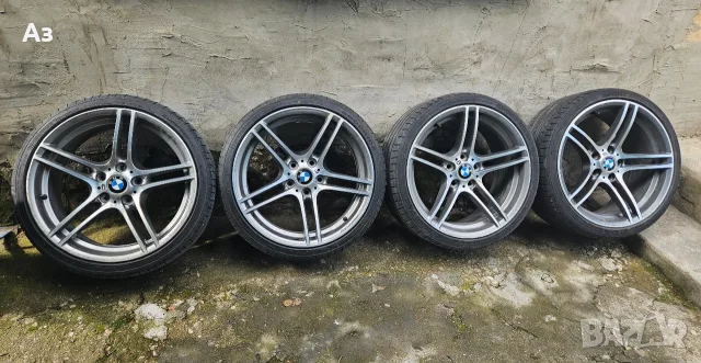 BMW 19" style 313 sportpaket OEM-нови гуми 225/35/19-255/30/19 dot2026
