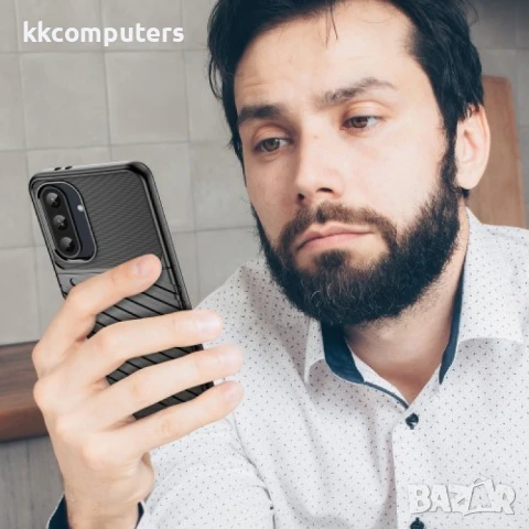 Samsung Galaxy A36 5G / A56 5G Удароустойчив Twill Texture Калъф и Протектор, снимка 8 - Калъфи, кейсове - 50797737