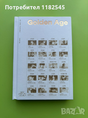 Кпоп(Kpop) албум на NCT – GOLDEN AGE (ARCHIVING VER.), снимка 1 - CD дискове - 44686695