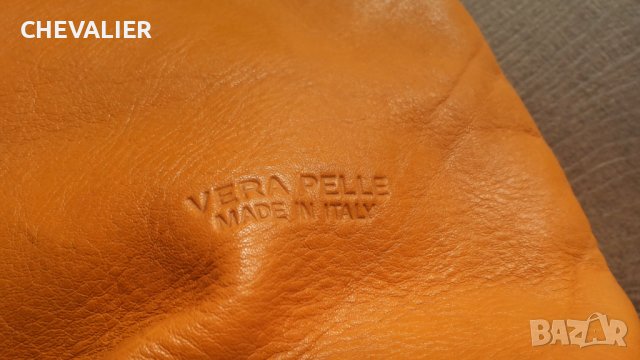 VERA PELLE MADE IN ITALY Genuine Leather Bag раница естествена кожа 16-55, снимка 14 - Раници - 41713319