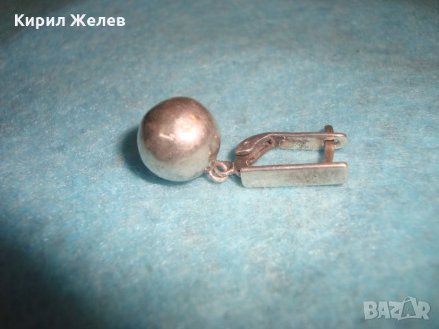 СТАРА СРЕБЪРНА АНГЛИЙСКА ОБЕЦА РЪЧНА МАЙСТОРСКА ИЗРАБОТКА СТЕРЛИНГ СИЛВЪР 25671, снимка 11 - Обеци - 35736116