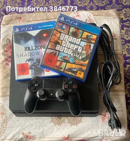 PS4 slim 1TB ! Като нов !, снимка 1 - PlayStation конзоли - 44767441