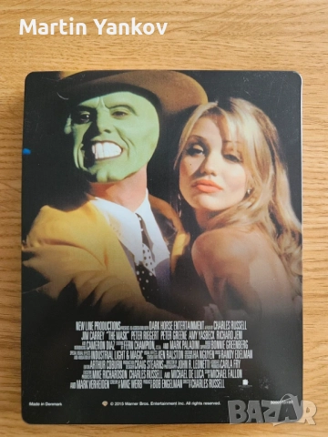The Mask Steelbook Zavvi exclusive 2500 тираж стийлбук маската, снимка 2 - Комедии - 52490624