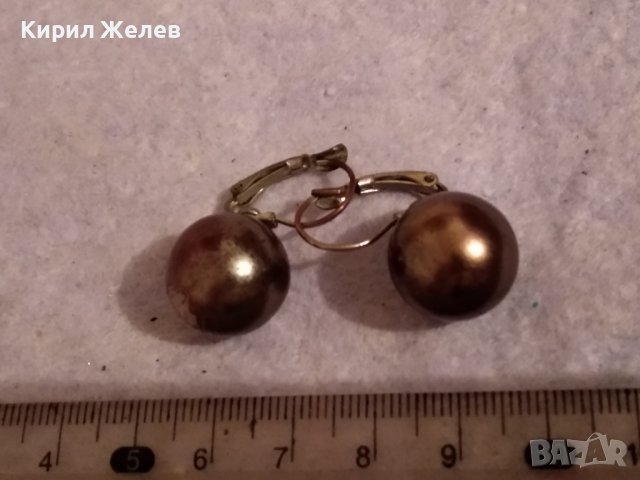 ПОСРЕБРЕНИ КЛАСИЧЕСКИ РЕТРО МОДЕЛ СТОМАНЕНИ НЕРЪЖДАЕМИ ОБЕЦИ - ТОПЧЕТА 18592, снимка 4 - Обеци - 41682629