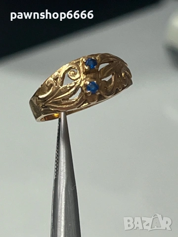 Златен пръстен 14 карата 2,95 грама 