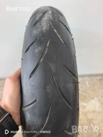 Предна гума за мотор 120 70 17 , снимка 3 - Гуми и джанти - 53798269