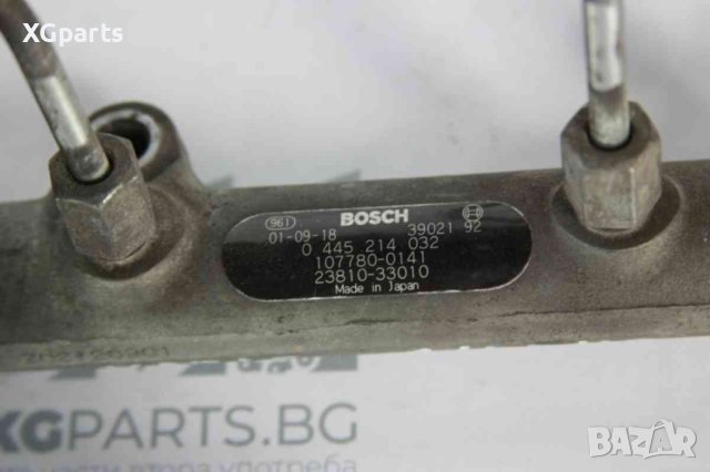 Дизелова горивна рейка за Toyota Yaris Verso 1.4d4d 75к.с. (1999-2005), снимка 2 - Части - 41320218