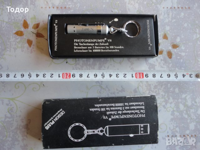 Невероятен ключодържател фенерче в кутия 