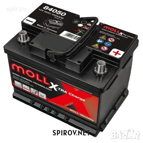 Акумулатор MOLL X-TRA Charge 12V 50Ah 450A