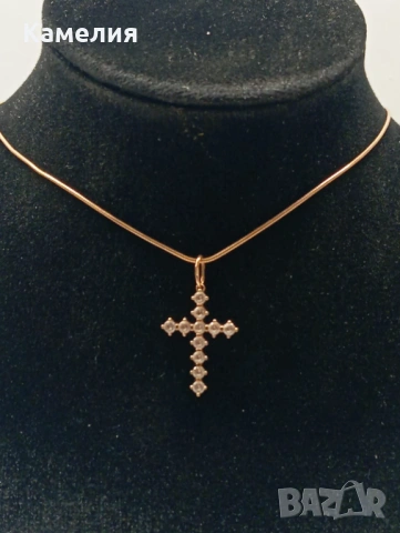 Руско злато , снимка 8 - Колиета, медальони, синджири - 53743792