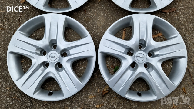 Опел 16 тасове за железни джанти Opel Astra Vectra Zafira. , снимка 2 - Аксесоари и консумативи - 52477998