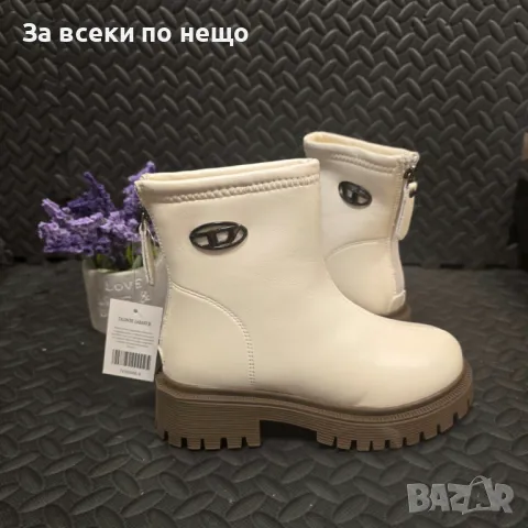 Дамски кожени боти с много мека и топла подплата Diesel - Налични различни цветове, снимка 5 - Дамски боти - 47991170