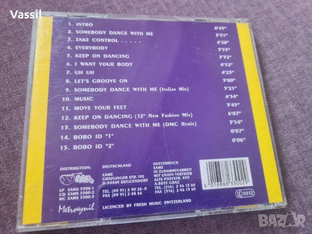 CD D.J.BOBO Limited Edition с автограф! или 10x maxiCD DJ BOBO Хитове 90те, снимка 12 - CD дискове - 49351233