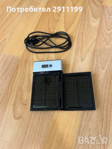 Пауър банк с двоен слънчев панел, снимка 2 - Външни батерии - 50671990