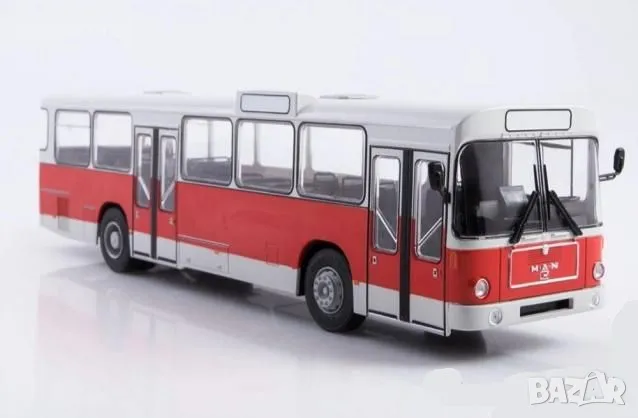 MAN SL 200 градски автобус - мащаб 1:43 на Наши автобуси моделът е нов в блистер, снимка 5 - Колекции - 49559964