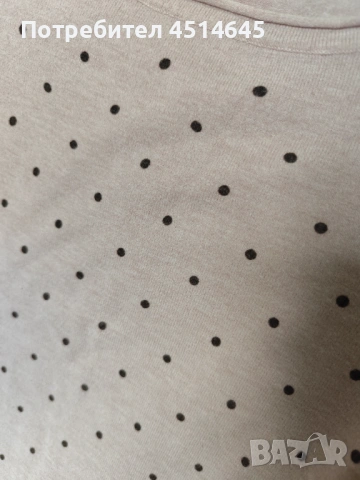 Блуза цвят пепел от роза р-р М, снимка 2 - Блузи с дълъг ръкав и пуловери - 51204243