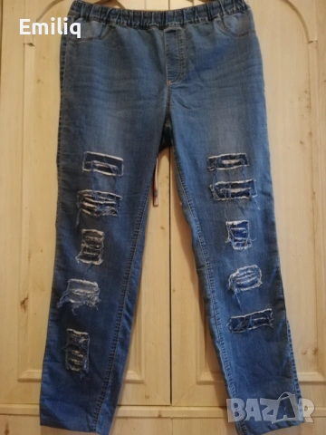 Дамски Дънки Голям Размер ХХЛ