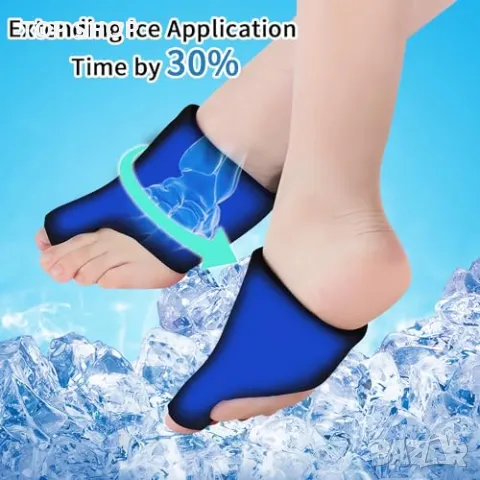 Нов Терапевтичен Гел Чорап за Пръсти - Топлина и Студ Облекчение при Болка, снимка 3 - Тримери - 49945071
