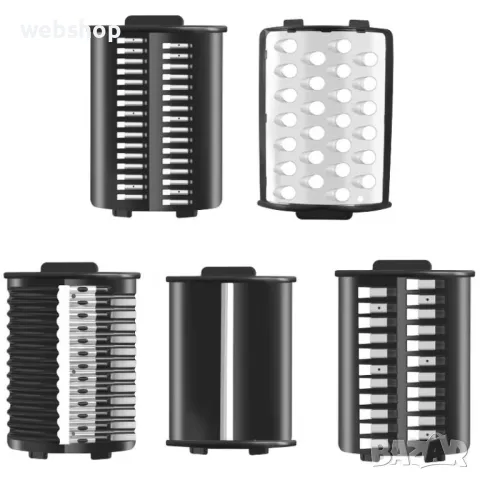 Електрическо ренде 5в1 LEXICAL LSD-1996 , 1000W, 5 остриета, сребристо, снимка 4 - Кухненски роботи - 49887982