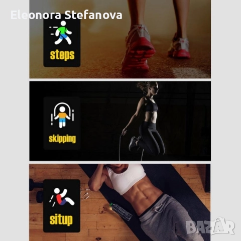 Водоустойчив смарт часовник - 116 Plus, снимка 9 - Смарт часовници - 48785607