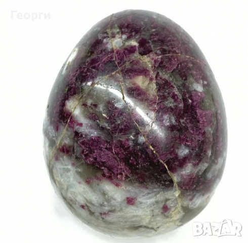 Естествено Рубелит Турмалиново яйце 655 карата, снимка 10 - Колекции - 36466848