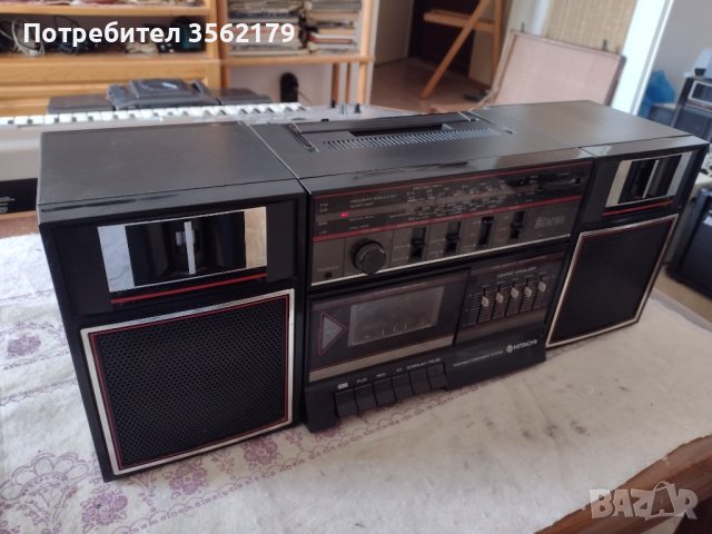 Касетофон Хитачи, снимка 2 - Радиокасетофони, транзистори - 44227388