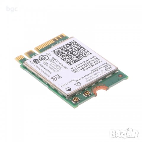 НОВА Двубандова Wi-Fi Мрежова Карта Wireless-AC 3160 Intel 3160HMW 2.4 + 5GHz 802.11 a/b/g/n/AC, снимка 5 - Части за лаптопи - 39695849