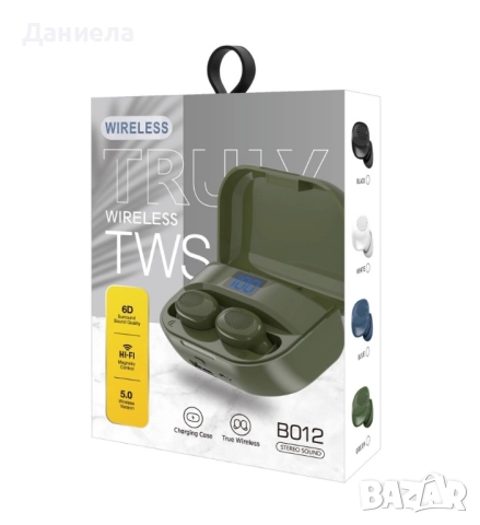 Безжични Bluetooth слушалки със зареждащ се калъф в 4 различни варианта EP24, снимка 4 - Друга електроника - 52523268