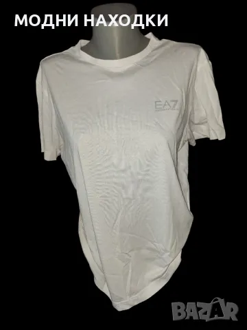 EA7 Armani Оригинална Бяла Тениска, снимка 1