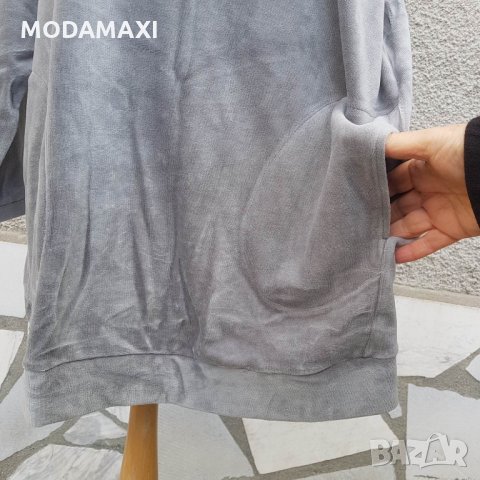 3XL Нова  блуза Sheego в сиво, снимка 3 - Блузи с дълъг ръкав и пуловери - 35746837