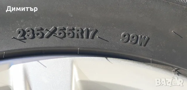 4 броя оригинални лети джанти VW Tiguan 17" 5х112 с летни гуми., снимка 11 - Гуми и джанти - 50106935