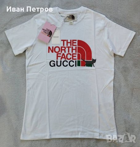 The North Face Gucci мъжка тениска фланелка блуза, снимка 4 - Тениски - 40353244