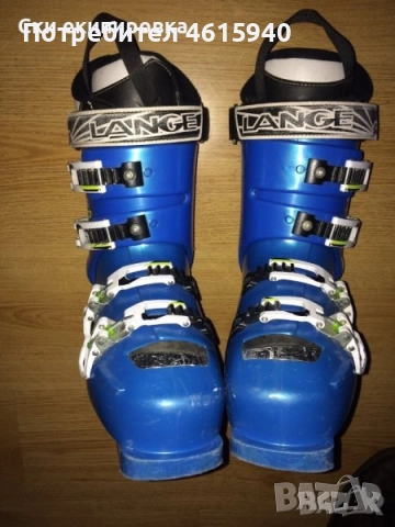 Продавам ски обувки LANGE RACE SC 70 №24-24.5=37-38 FIS NORM 165лв