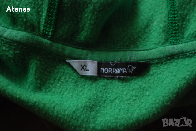 Norrona техничен полар поларено яке Мъжко XL горнище Polartec качулка bergans dynafit patagonia, снимка 10 - Спортни дрехи, екипи - 44737102