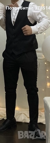 Официален абитуриентски костюм, снимка 3 - Костюми - 52648524