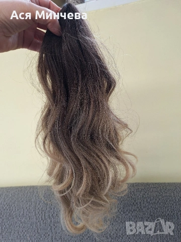 Коса опашка, снимка 2 - Аксесоари за коса - 53188743