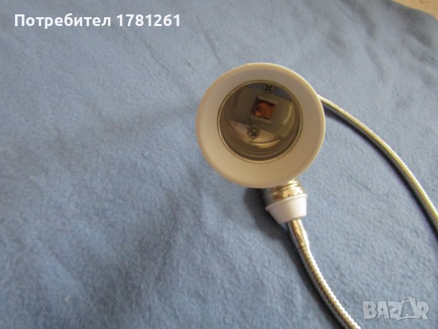 Гъвкаво удължение за лампа/крушка E28, снимка 2 - Други инструменти - 44296325